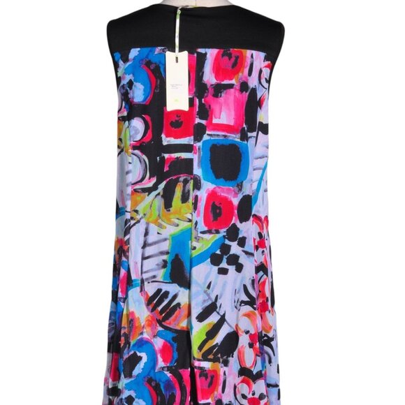 NWT Dolcezza A-Line Patterned Dress - Picture 2 of 2